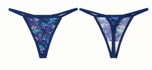 Slip sportivi da donna a vita bassa, senza cuciture, traspiranti, con design a T-back, disponibili in 9 colori. - Product Image 5