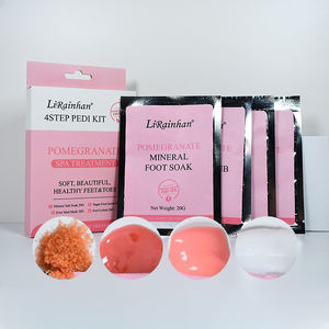 Venta al por mayor Spa Soak Lavanda Relajante Sal de Epsom Natural Etiqueta privada Orgánica Granada Limón Sal de baño - Product Image 4