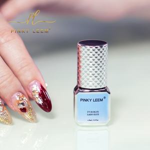 Pegamento para Pestañas UV de Secado Rápido Pinky Leem al por Mayor, Duración de 7-8 Semanas, Lámpara LED UV, Pegamento Azul para Pestañas UV - Product Image 6