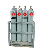 Gaz réfrigérant éthane de haute pureté 99,99 % (3N à 5N) 50L, gaz réfrigérant R170, gaz C2H6, gaz éthane