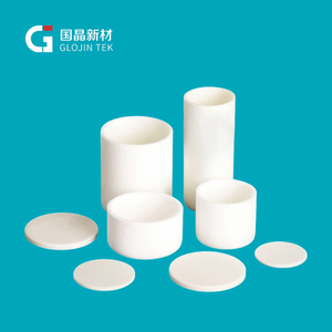 Cao tinh khiết 99.7% alumina đốt crucible trong gốm cho kim loại nóng chảy - Product Image 5