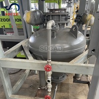 Équipement de transport pneumatique industriel pour ciment en phase dense et en phase diluée, de conteneur à silo