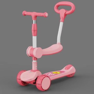 New and Newly Designed Kid Scooter with <strong>Three</strong> in One Baby Kids Scooters Height Adjustable Lightweight Outdoor Use for Baby Kids - Product Image 4
