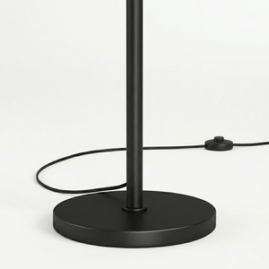 Modern <b>Standing</b> Floor Lamp Plug in Black Floor Lamp Arc Floor Lamp Rattan Floor Lamp LED Floor Lamp for Living Room - Product Image 6