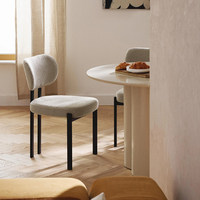 Chaise de salle à manger moderne et simple en acier FNZ, chaise de salon, chaise de table à manger, tabouret de restaurant