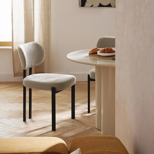 FNZ Steel Modern Simple Designer <strong>Dining</strong> Chair Home Living Room <strong>Dining</strong> <strong>Table</strong> Chair Restaurant <strong>Stool</strong> - Product Image 2