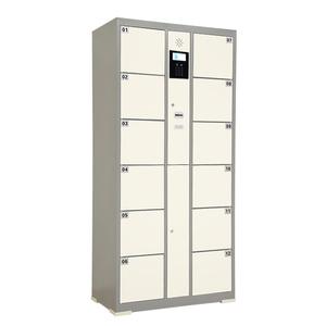 Smart Stainless Barcode Operated Luggage <b>Locker</b> for Supermarket - Product Image 1