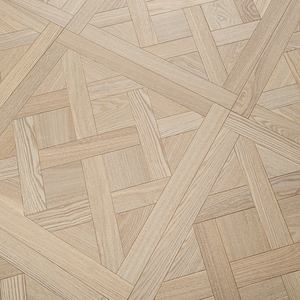 Parquet en chêne Versailles multicouche T&G de qualité ABC brossé CE, résistant à l'eau, 12 mm 14 mm, pour sites sportifs - Product Image 2