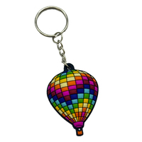 Llavero Promocional de PVC Suave de Doble Cara con Forma Personalizada de Fábrica Premium, Impresión por Transferencia Térmica Ecológica, para Hoteles y Resorts
