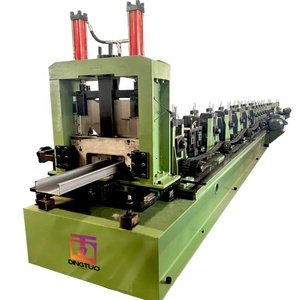 Completamente automatico regolabile da 80 a 300 Standard C Purlin Roll formatrice per macchine per la produzione di piastrelle - Product Image 3
