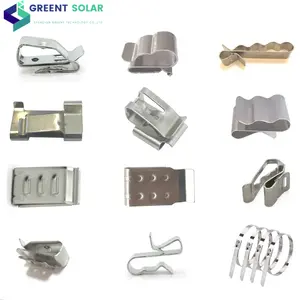 Stainless Steel 316 Module Frame Clips 4x6mmsq Solar Cable Clips For Holding Solar Wires PV Wires Management