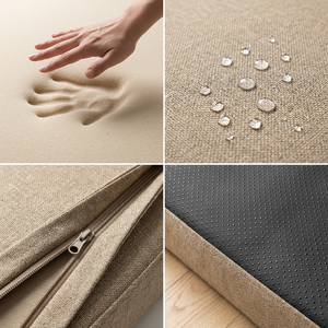 Direct usine : Lit orthopédique moderne et imperméable pour chien, canapé pour animaux de compagnie en mousse haute densité, housse amovible et lavable, fournitures pour animaux de compagnie OEM/ODM - Product Image 2