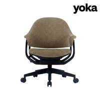 Vente directe usine Nouvelle chaise de bureau moderne en tissu, ergonomique, dossier solide, réglable, pour ordinateur, usage exécutif, scolaire, en nylon