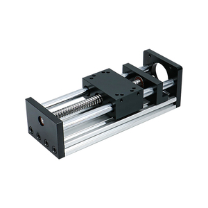 โมดูลโต๊ะเลื่อนแบบแมนนวล HLTNC Linear Sliding Table KK Module GX80 1204 Series - Product Image 1