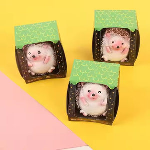 2025 New Product Animal Shape Hedgehog Stress Relief Lovely Cute Mochi Squishy <b>Squeeze</b> Toys for Kids Boys and Girls - Product Image 6