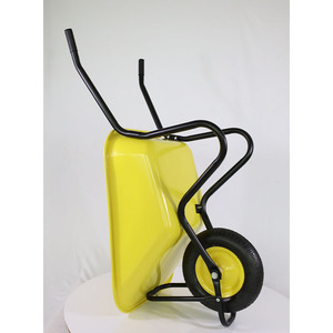 Haute qualité WB5009 brouette Construction brouette chariot à roues galvanisé plateau brouette - Product Image 4