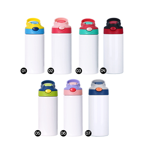 Novelty Gifts Skinny Straight Blank Printed Stainless Steel Tumblers <b>for</b> Sublimation with Lid and Straw - Product Image 4