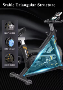 En STOCK pour vélo pliable, cadre en fer, résistance à contact direct, équipement de gym à domicile, <span class=keywords><strong>cardio</strong></span>-training silencieux - Product Image 4