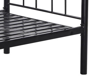 High Quality Black Bunk <b>Bed</b> Modern Metal Bunk <b>Bed</b> - Product Image 5