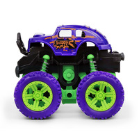 Véhicule tout-terrain à quatre roues motrices à inertie, mini camions monstres pour enfants, rotation à 360 degrés, 4 roues motrices, voiture à friction durable, voiture de cascade
