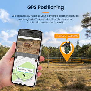 Sectec Bán Buôn Ngụy Trang GPS Định Vị 4G 5MP Năng Lượng Mặt Trời Máy Ảnh Ẩn Ngoài Trời Phát Hiện Giám Sát Camera CCTV Hệ Thống An Ninh - Product Image 3