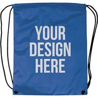 Sacs à dos à cordon en polyester personnalisés avec logo, vente en gros pour événements sportifs et cadeaux promotionnels de marque