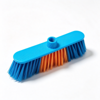 Brosse de nettoyage domestique en plastique à poils doux en soie pour sols intérieurs, tête de balai, vente en gros, fabriquée en Chine