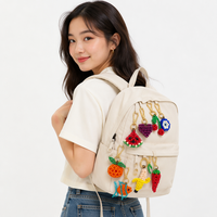 Nouvelles breloques de la série Fruits, pendentifs pomme et pastèque, perles colorées en vrac, fournitures de bricolage, accessoires décoratifs pour lacets de baskets