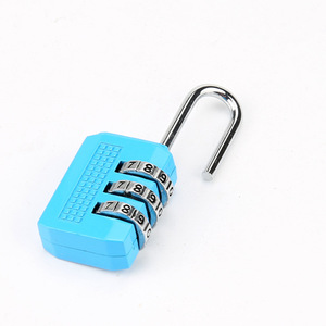 Combination Lock Zinc Alloy <b>Padlock</b> 55mm Resettable For Dormitory Cabinet Bag Backpack Travel Lock HB01 - Product Image 2