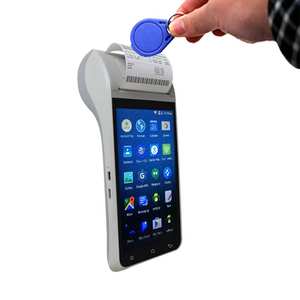 Mesin POS <span class=keywords><strong>Terminal</strong></span> Tiket Bus Sentuh ZCS Z91 dengan Printer Portabel Bergerak dengan Stasiun Dok - Product Image 3