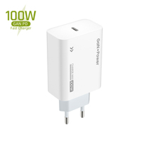 Chargeur PD pour téléphone portable, adaptateur 100W 20W, charge rapide avec QC3.0, prise standard US EU, sortie 5V/3A, OTP/OPV