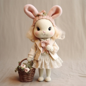 Conejo de peluche, juguete de peluche de 11 cm a 30 cm, relleno suave, regalo de Pascua para niñas - Product Image 5
