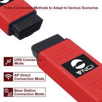 El más nuevo VNCI 6154A para VW Audi Skoda Seat OBD2 escáner compatible con DoIP/CAN FD Till 2024 herramientas de diagnóstico automático