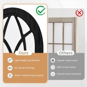 Paravent pliant japonais autoportant à 4 panneaux, style Shoji, cadre en bois, <span class=keywords><strong>cloison</strong></span> décorative - Product Image 5