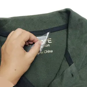 חם מוצר מותאם אישית מותג פרטי עיצוב ברזל-על תוויות העברת חום בגדי תוויות