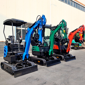 Mini-excavatrice sur chenilles de 1,5 tonne, moteur Kubota, norme EPA Euro 5, compacte, pour travaux agricoles et de construction - Product Image 3