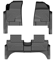 Tapis de sol de voiture 5D en TPE avec protection des seuils de porte, ajustement précis à 99 % basé sur des données de numérisation 3D, imperméables et inodores pour Jetour X50