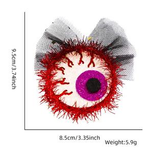 กิ๊บติดผมรูป<span class=keywords><strong>การ์ตูน</strong></span>ฮาโลวีนน่ารักและกิ๊บติดผมรูป<span class=keywords><strong>ผี</strong></span>ฟักทองอุปกรณ์ปาร์ตี้สำหรับเด็กผู้หญิงและเด็ก - Product Image 6