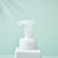 Bouteilles en plastique PETG carrées de 250 ml, 450 ml, 650 ml avec pompe moussante pour savon liquide, lavage des mains, vente en gros