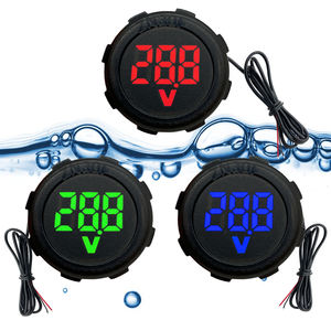 <span class=keywords><strong>DC</strong></span> 4-100V LED dijital ekran iki telli su geçirmez voltmetre araba gerilim akım ölçer Volt dedektörü test cihazı elektrikli DIY malzemeleri - Product Image 1
