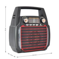 Poche poche petit ondes courtes usb mp3 lecteur am fm sw radio solaire d'urgence joc coran maison auto radio bidirectionnelle # MD-509BT