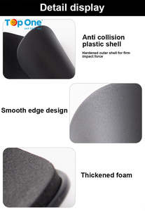 Top One Sports Gym Protection sécurité personnalisé petit protège-tibias Shinpads 8*5cm Mini Football protège-tibias coussinets dans le Football - Product Image 5