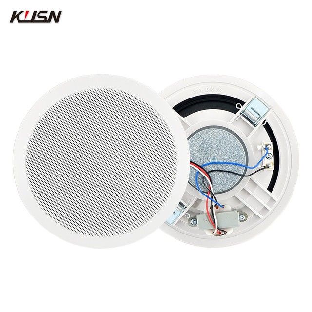 OEM/ODM 8 Inch Ceiling Mount Speakers Fixed Resistance 5W/10W Pa Sysyem Ceiling Powered Speaker for Amplifier Home School