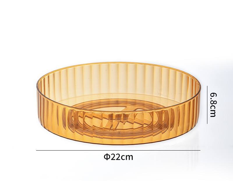 Amber Orange 22*22*6.8cm