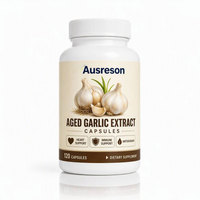 Capsules d'extrait d'ail vieilli sans odeur, riches en s-allylcystéine, pour le soutien cardiaque et immunitaire, bien-être, capsules d'ail quotidiennes en vrac, OEM
