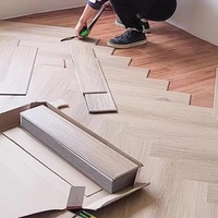 Suelo de espiga SPC, suelo de PVC entrelazado, fácil instalación con clic, uso interior, garajes, 5mm-8mm, suelo de plástico mármol