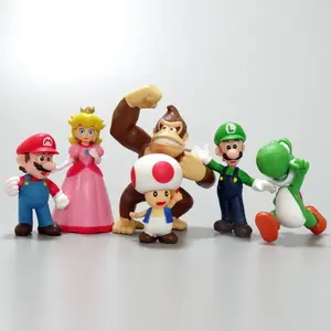 Set di 6 <span class=keywords><strong>Pezzi</strong></span> della Serie <span class=keywords><strong>Mario</strong></span>, Modellini in PVC di Super <span class=keywords><strong>Mario</strong></span>, Regalo Perfetto per Bambini - Product Image 5