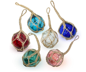 Boules décoratives en verre <span class=keywords><strong>pour</strong></span> la pêche, ornements nautiques <span class=keywords><strong>de</strong></span> plage, décorations côtières, remplisseurs <span class=keywords><strong>de</strong></span> <span class=keywords><strong>centre</strong></span> <span class=keywords><strong>de</strong></span> <span class=keywords><strong>table</strong></span> et <span class=keywords><strong>de</strong></span> bols <span class=keywords><strong>pour</strong></span> Noël - Product Image 1
