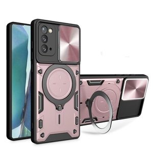 ONEPLUS 10T 5G et ONEPLUS 12 5G Compatible Case Slide Camera Lens Cover avec intégré Finger Ring Stable Holder Kickstand - Product Image 5