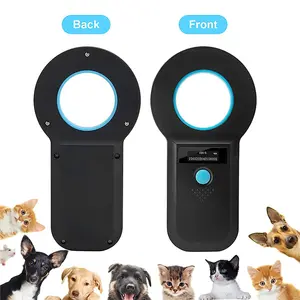 134.2khz RFID Fdx-b el kedi sığır Pet köpek mikroçip okuyucu cam etiketi mikroçip tarayıcı hayvan çip etiketi okuyucu evcil hayvanlar için